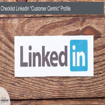 LinkedIn Profile Analysis Checklist 