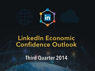 Q3 2014 LinkedIn Economic Confidence Outlook