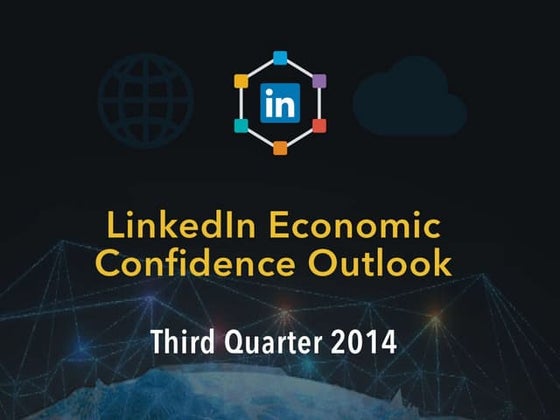 Q3 2014 LinkedIn Economic Confidence Outlook
