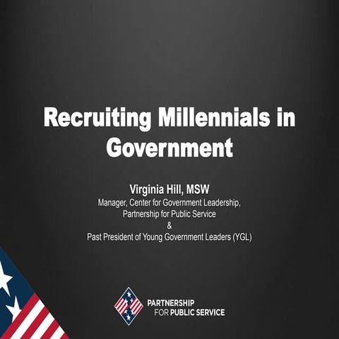 Recruiting Millennials in Government [Webcast]