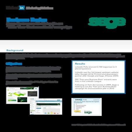 Sage Limited Case Study