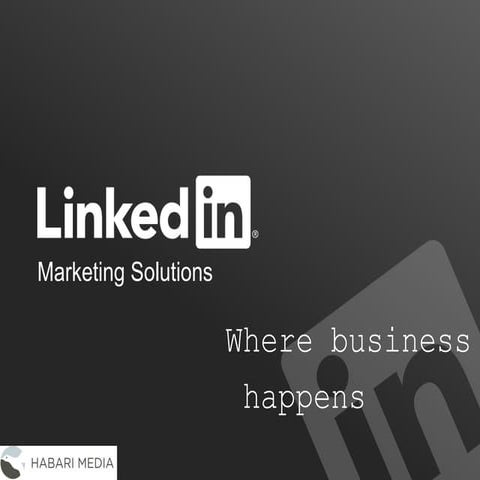 LinkedIn Sales Deck