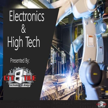 Cre8tive for Electronics & High Tech
