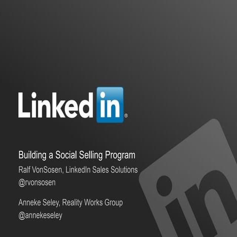 LinkedIn Social Selling Index Introduction