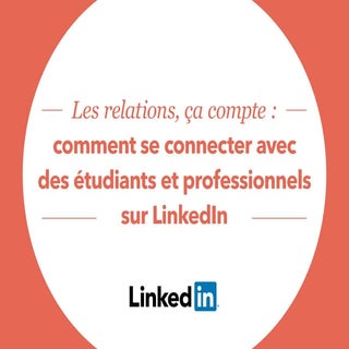 Soigne ton réseau sur LinkedIn