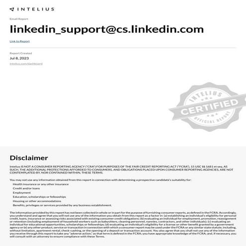 linkedin_support@cs.linkedin.com Spoofed emailrt.pdf