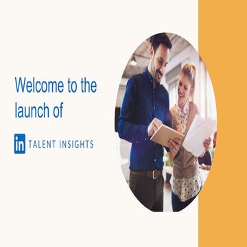 LinkedIn Talent Insights Launch event