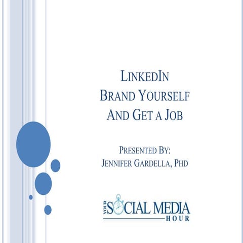 Linked in to get a job