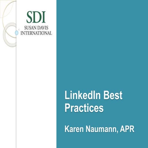 Linkedin Best Practices