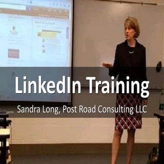 LinkedIn Training from Sandra Long ...