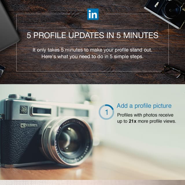 5 LinkedIn Profile Updates in 5 Minutes