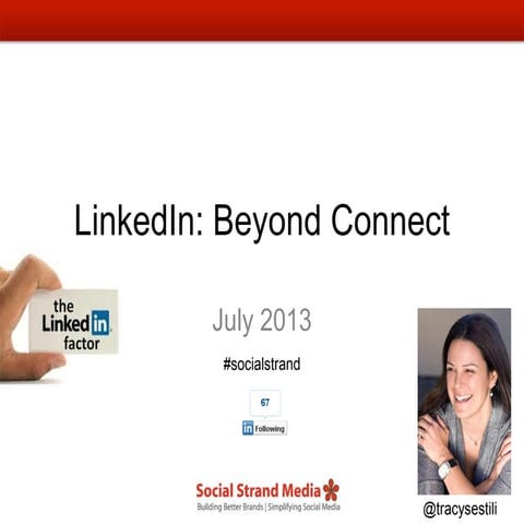 Linked in webinar intermediate 2013