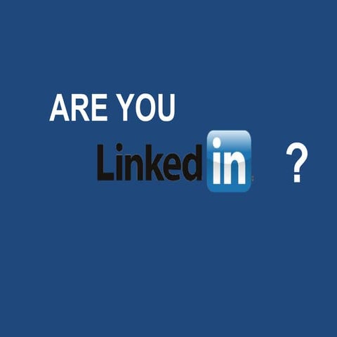 Are you LinkedIn? Tips on using "The World's Largest Professional Network"