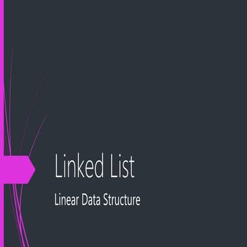 Linked list | PPT