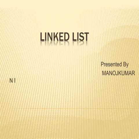 LINKED LIST.pptx | Free Download