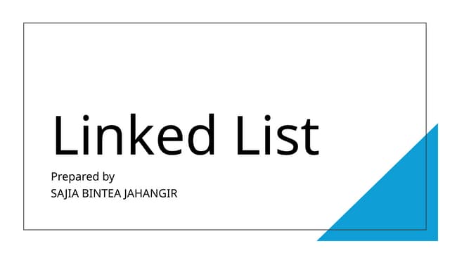 Linked List Basic Demonstration Presentation.pptx