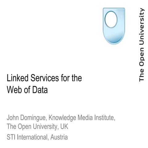 Linked services for the Web of Data
