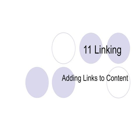 Linking | PPT