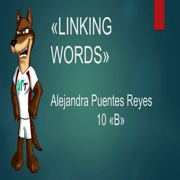 Linking words- ale puentes