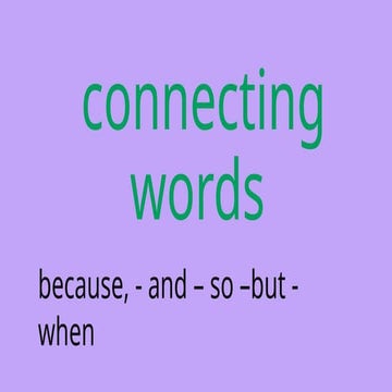 CONJUNCTIONS OR LINKING WORDS PRACTICEPPT