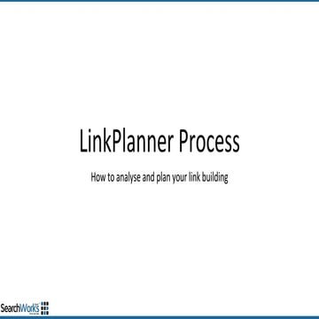 Linkplanner case study | PDF