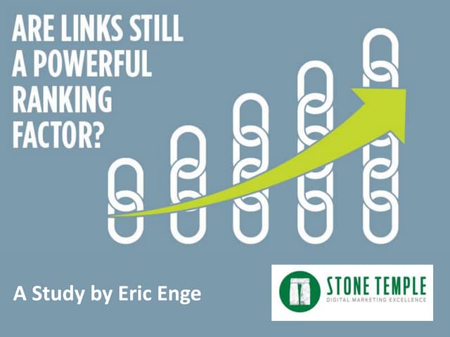 Links As SEO Ranking Factor: Still Very Powerful!