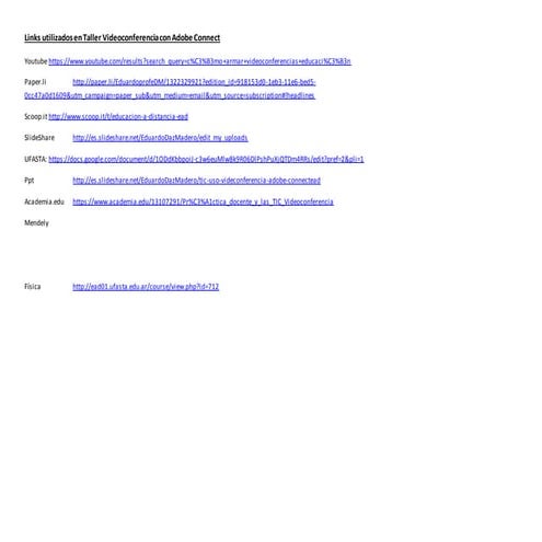 Links de videoconferencia ead teyeva