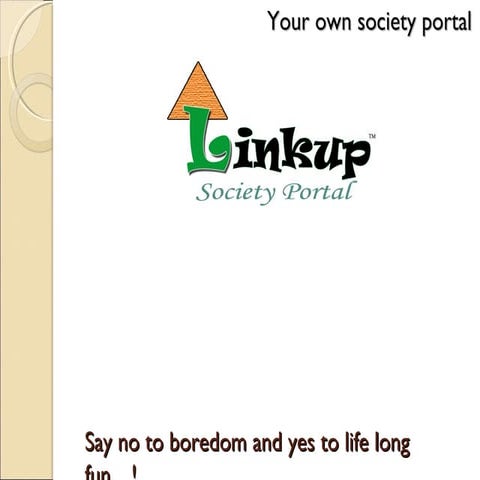 Linkup society portal