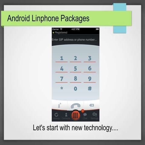 Android Linphone packages by www.coders-hub.com