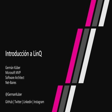 Linq - Introducción