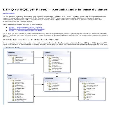 Linq to sql 2 | PDF