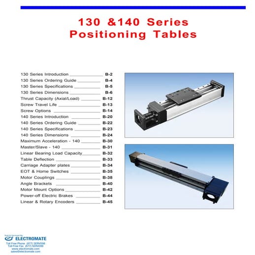 Lintech 130series 140series_specsheet