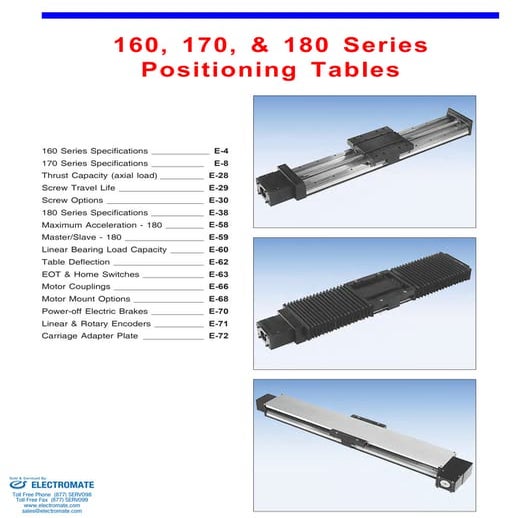 Lintech 160 170_180series_catalog