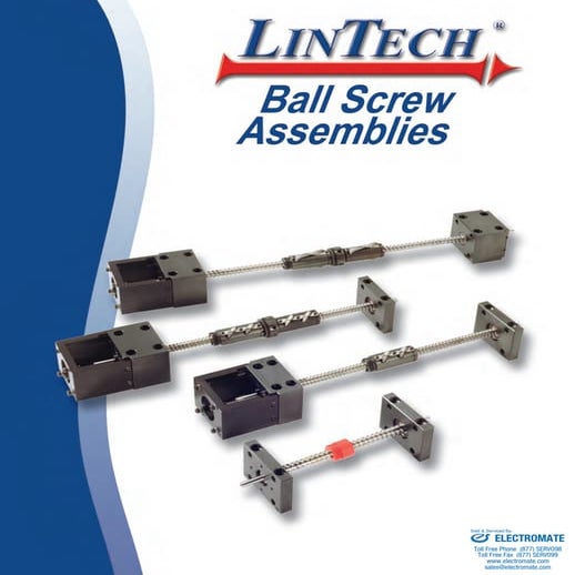 Lintech ball screw_assemblies_catalog