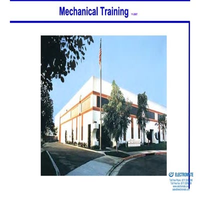 Lintech product training april 2008