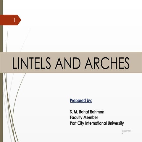 Details of arches | PPTX