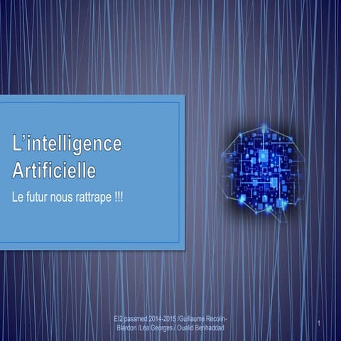 L’intelligence artificielle