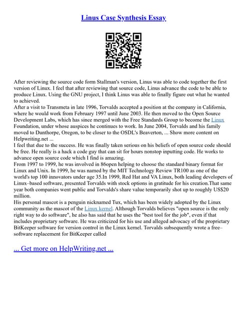 History Of Linux | PPT | Operating Systems | Computer Software and ...