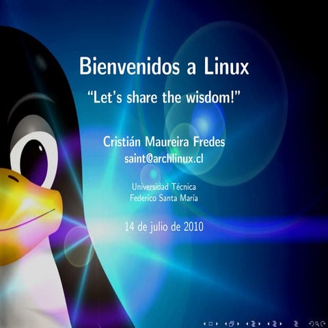 ¿Qué es Linux? | PPTX
