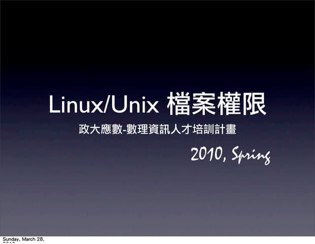 Linux-Permission