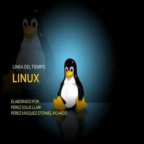 linea del tiempo de linux