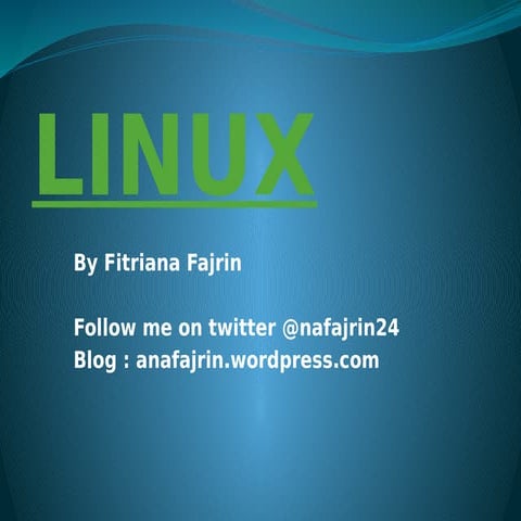 Linux | PPT