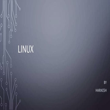 Linux | PPT