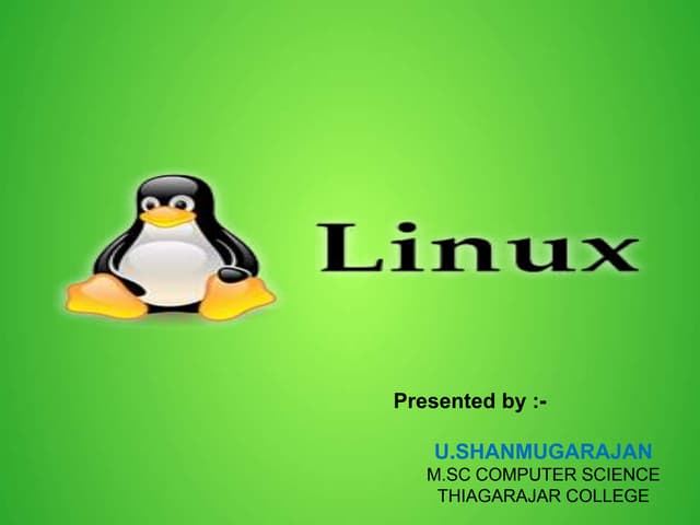 Linux Basic commands and VI Editor