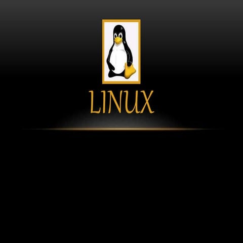 what is LINUX ? presentation. | PPT