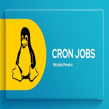 Cron Jobs - Linux | PPTX
