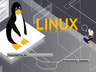 Introduction, Features, Basic Commands and Distribution of LINUX
