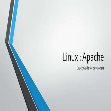 Linux apache server