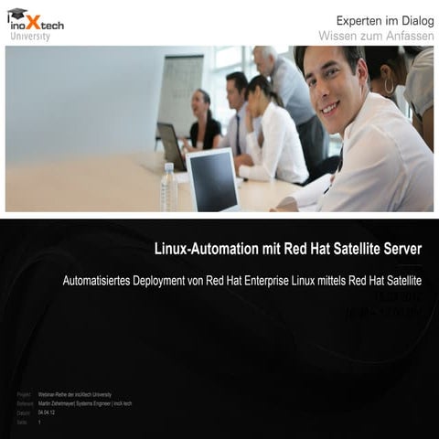 Linux-Automation mit red hat satellite server mz | PPT