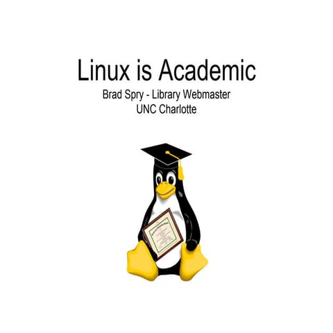 Linux is Academic